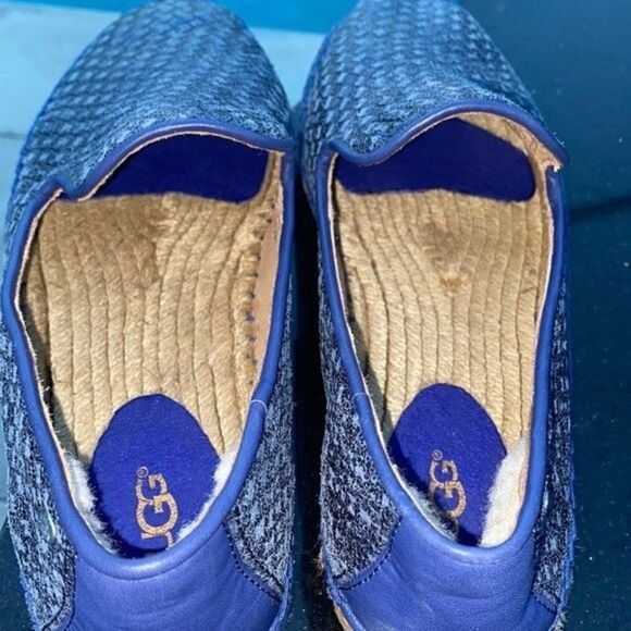 UGG Australia Sandrinne Metallic Basket Shoe Size 8 - Picture 4 of 13